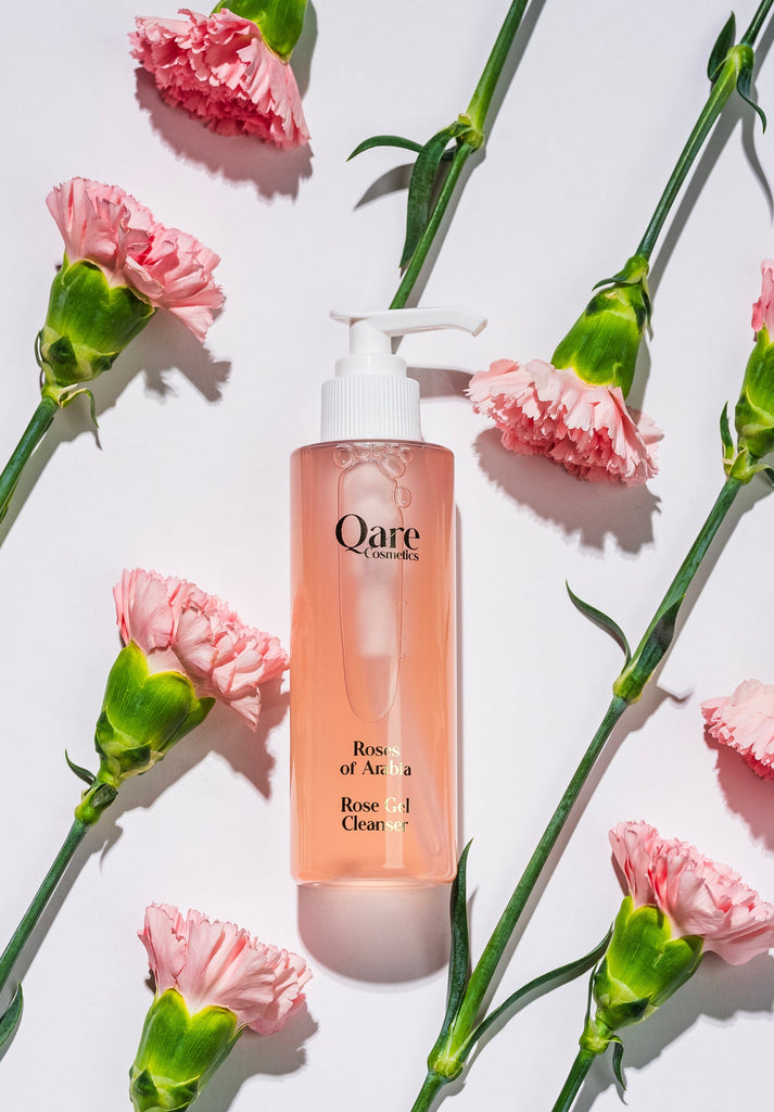 Qare Cosmetics - Rose Gel Cleanser