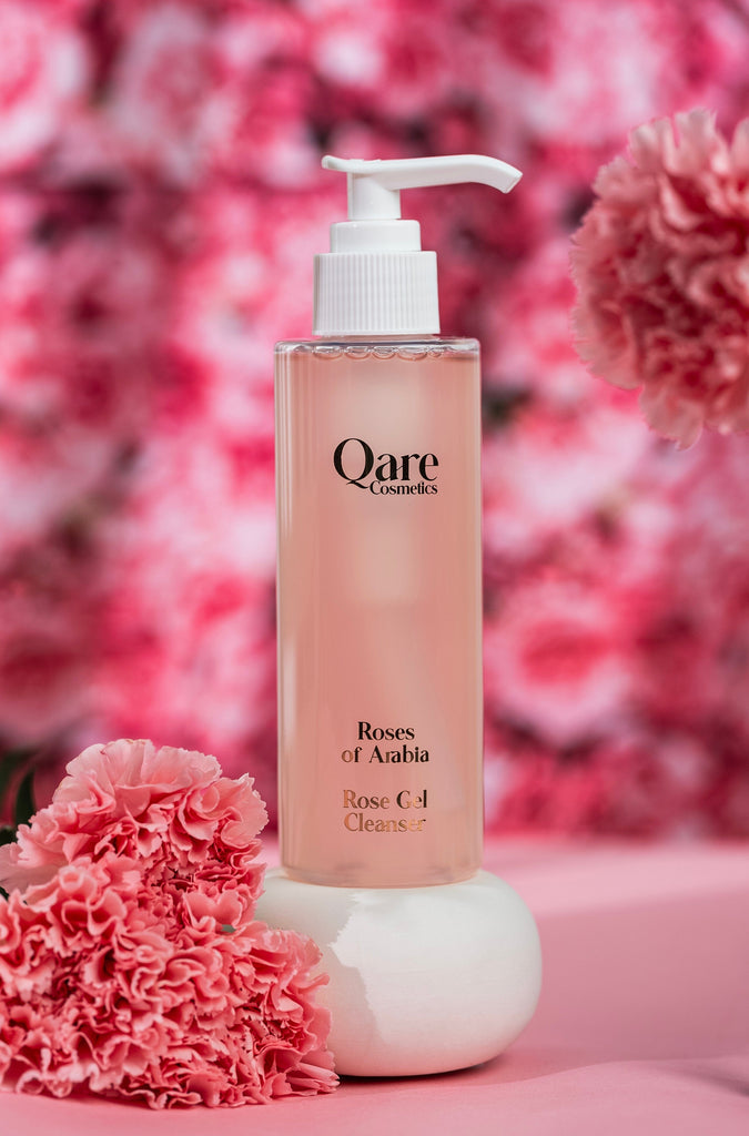 Qare Cosmetics - Rose Gel Cleanser