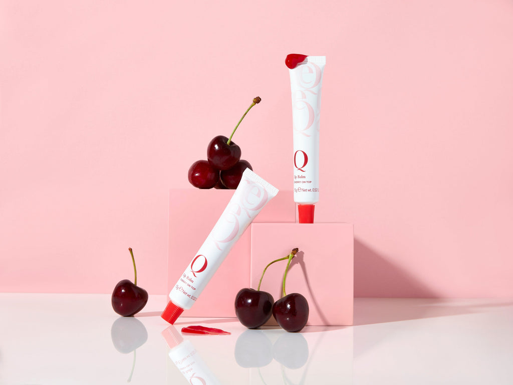 QARE COSMETICS - LIP BALM- CHERRY ON TOP