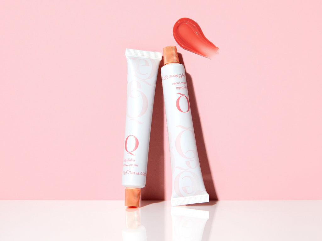 QARE COSMETICS - LIP BALM- CORAL CRUSH